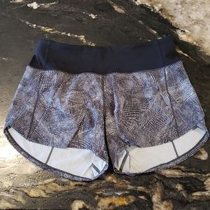 NWOT Lululemon Speed Up Shorts